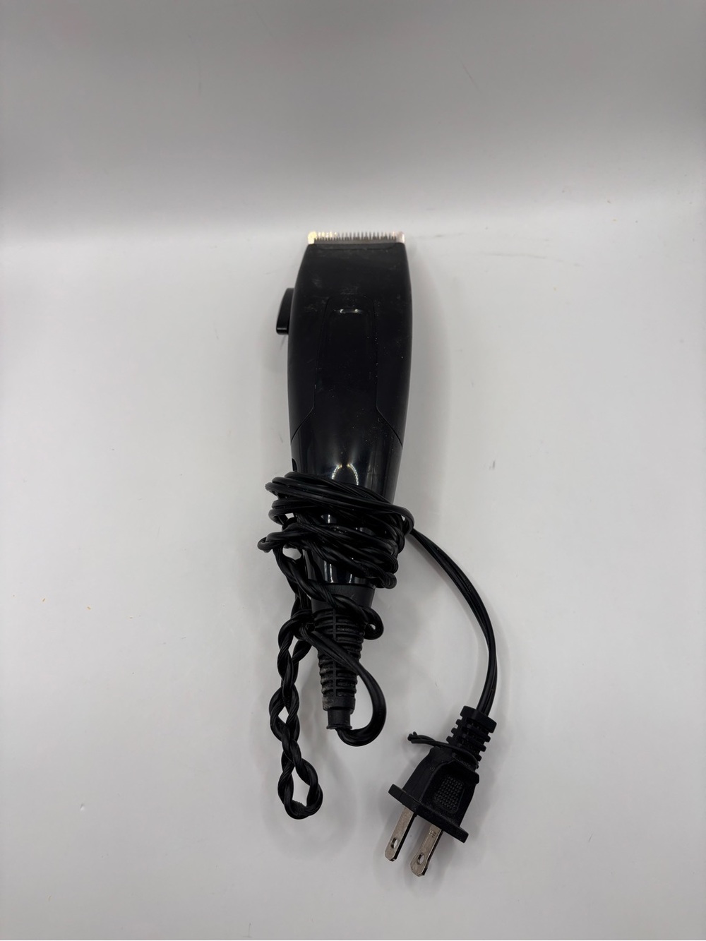 Black Electric Hair Clipper with Cord - Professional Grooming